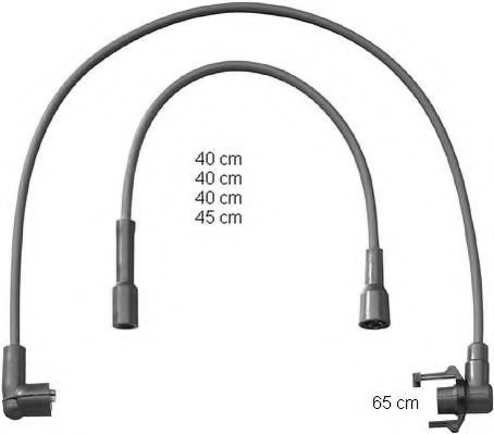 BERU PRO1391 Ignition Cable Kit